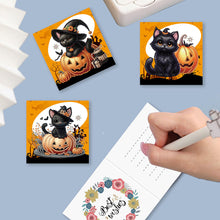 Charger l&#39;image dans la galerie, 5/6Pcs/Set Halloween-Cartes de vœux au diamant
