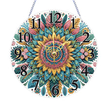 Charger l&#39;image dans la galerie, Animaux-Pendentif horloge en bois avec diamant
