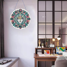 Charger l&#39;image dans la galerie, Animaux-Pendentif horloge en bois avec diamant
