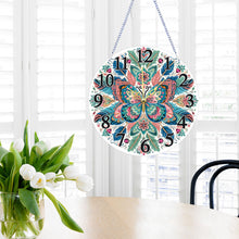 Charger l&#39;image dans la galerie, Animaux-Pendentif horloge en bois avec diamant
