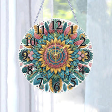 Charger l&#39;image dans la galerie, Animaux-Pendentif horloge en bois avec diamant
