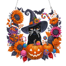 Charger l&#39;image dans la galerie, Halloween-Pendentif en acrylique avec diamant sur un seul côté
