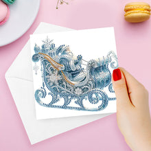 Charger l&#39;image dans la galerie, 6/8/12Pcs/Set Cartes de vœux de Noël à motif de diamants

