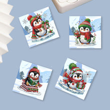 Charger l&#39;image dans la galerie, 6/8/12Pcs/Set Cartes de vœux de Noël à motif de diamants
