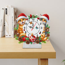 Charger l&#39;image dans la galerie, Pendentif horloge de Noël en acrylique avec diamant
