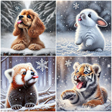 Charger l&#39;image dans la galerie, Animal-Full Square Diamond Painting-40x40cm
