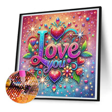 Charger l&#39;image dans la galerie, Love-Full Round Diamond Painting-30x30cm

