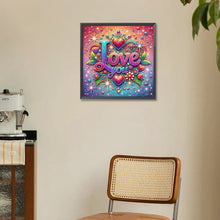 Charger l&#39;image dans la galerie, Love-Full Round Diamond Painting-30x30cm
