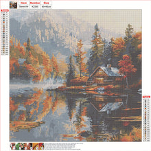 Charger l&#39;image dans la galerie, Maison-Full Round Diamond Painting-40x40cm
