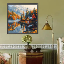 Charger l&#39;image dans la galerie, Maison-Full Round Diamond Painting-40x40cm
