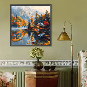 Maison-Full Round Diamond Painting-40x40cm
