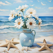 Charger l&#39;image dans la galerie, plage-Full Round Diamond Painting-30x30cm

