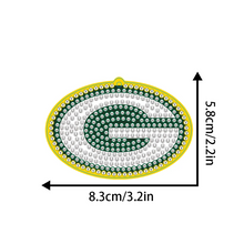 Charger l&#39;image dans la galerie, Insigne De L&#39;Équipe De Football Des Packers De Green Bay Porte-Clés

