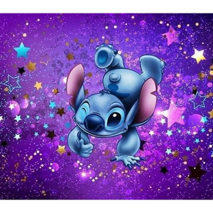 Stitch Peinture au diamant 40*35cm