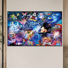 Charger l&#39;image dans la galerie, Disney - Peinture diamant Voller 80*50 cm
