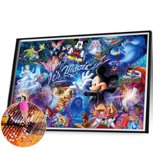 Charger l&#39;image dans la galerie, Disney - Peinture diamant Voller 80*50 cm
