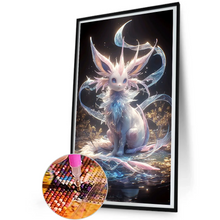 Charger l&#39;image dans la galerie, Pokemon Eevee -  Peinture au diamant - 30*55cm
