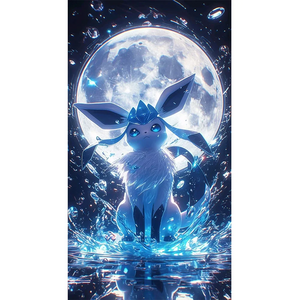 Pokemon Eevee -  Peinture au diamant - 30*55cm