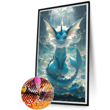 Charger l&#39;image dans la galerie, Pokemon Eevee -  Peinture au diamant - 30*55cm
