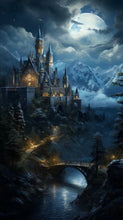 Charger l&#39;image dans la galerie, Harry potter-Hogwarts -Diamond Painting- 40*70
