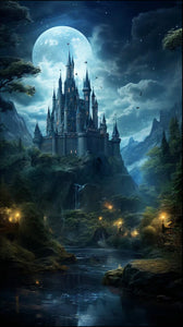 Harry potter-Hogwarts -Diamond Painting- 40*70