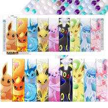 Charger l&#39;image dans la galerie, Pokemon Evolution -Peinture au diamant 100*40CM
