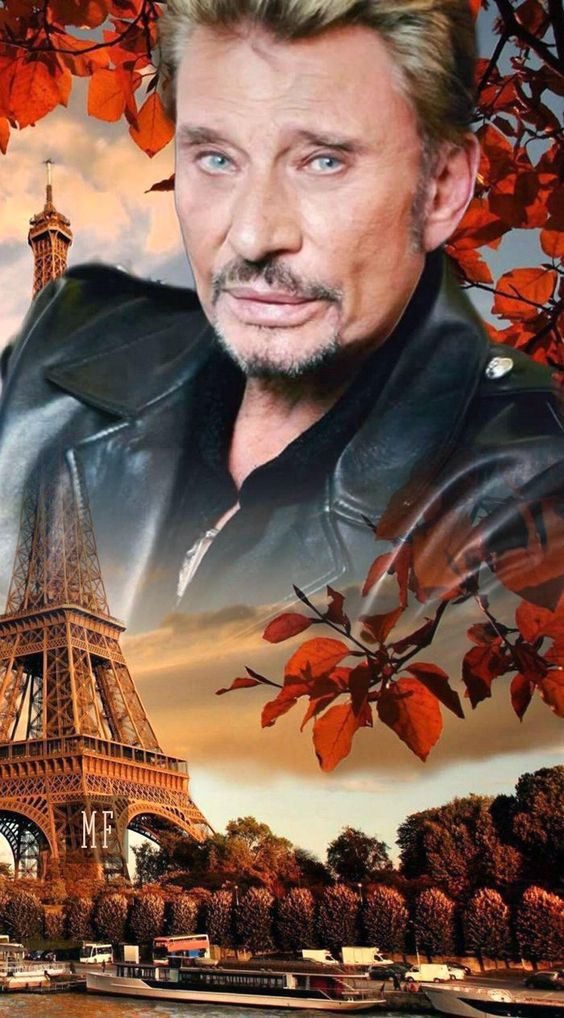 [Multi-Taille en option]Johnny halliday-Complète Rond/Carré Daimond Painting