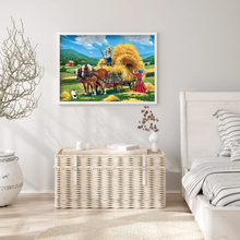 Charger l&#39;image dans la galerie, (Multi-Taille) Calèche - Complète Rond / Carré Peinture au Diamant
