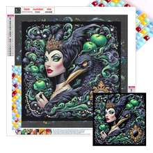 Charger l&#39;image dans la galerie, Maleficent-  Diamond Painting-40x40cm

