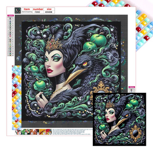 Maleficent-  Diamond Painting-40x40cm