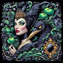 Charger l&#39;image dans la galerie, Maleficent-  Diamond Painting-40x40cm
