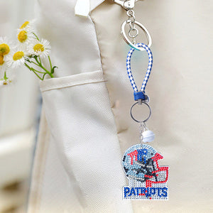 NFL-Double face Porte-clés diamant