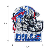 Charger l&#39;image dans la galerie, NFL-Double face Porte-clés diamant
