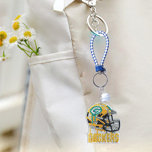 NFL-Double face Porte-clés diamant