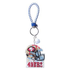 NFL-Double face Porte-clés diamant