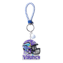 Charger l&#39;image dans la galerie, NFL-Double face Porte-clés diamant
