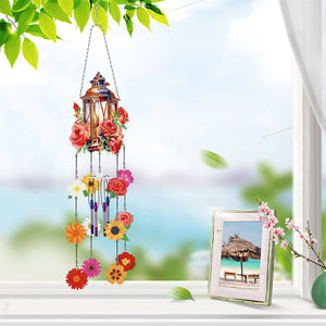 Kit de suspension de pendentif carillon éolien 3D Double face