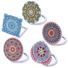 Charger l&#39;image dans la galerie, Mandala Pattern-Diamond Makeup Mirror
