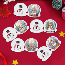 Charger l&#39;image dans la galerie, 6 pièces/ensemble de cartes de vœux de noël en diamant
