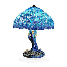 Charger l&#39;image dans la galerie, Ornement de bureau en forme de champignon et de diamant à un seul côté avec bande lumineuse
