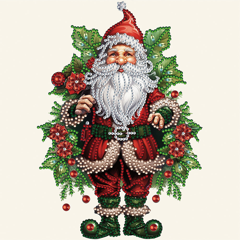 Peinture diamant spéciale partielle de Noël -30x30cm