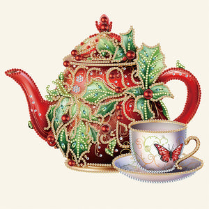 Peinture diamant spéciale partielle de Noël -30x30cm