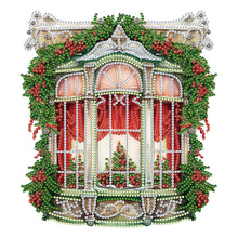 Charger l&#39;image dans la galerie, Peinture diamant spéciale partielle de Noël -30x30cm
