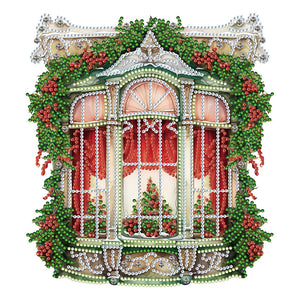 Peinture diamant spéciale partielle de Noël -30x30cm