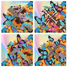 Charger l&#39;image dans la galerie, Marque-page de couverture d&#39;angle Animal-diamant, 4 pièces/ensemble
