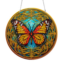 Charger l&#39;image dans la galerie, Pendentif diamant fleur double face
