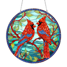 Charger l&#39;image dans la galerie, Pendentif diamant fleur double face
