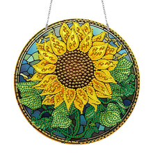 Charger l&#39;image dans la galerie, Pendentif diamant fleur double face
