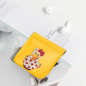 Bricolage pâte perceuse rouge à lèvres sac airpods étui de protection sac cosmétique