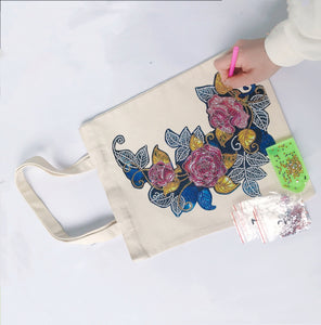 Kits de sacs écologiques de peinture au diamant bricolage